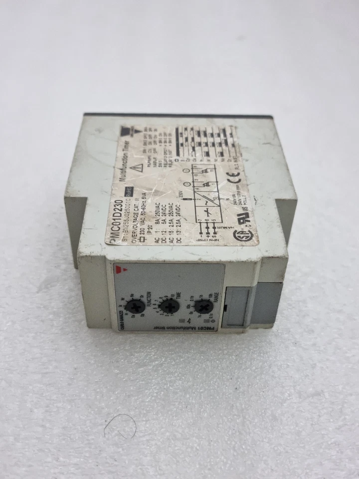 Carlo Gavazzi PMC01D230 Multifunction Timer 230Vac PMC01D230
